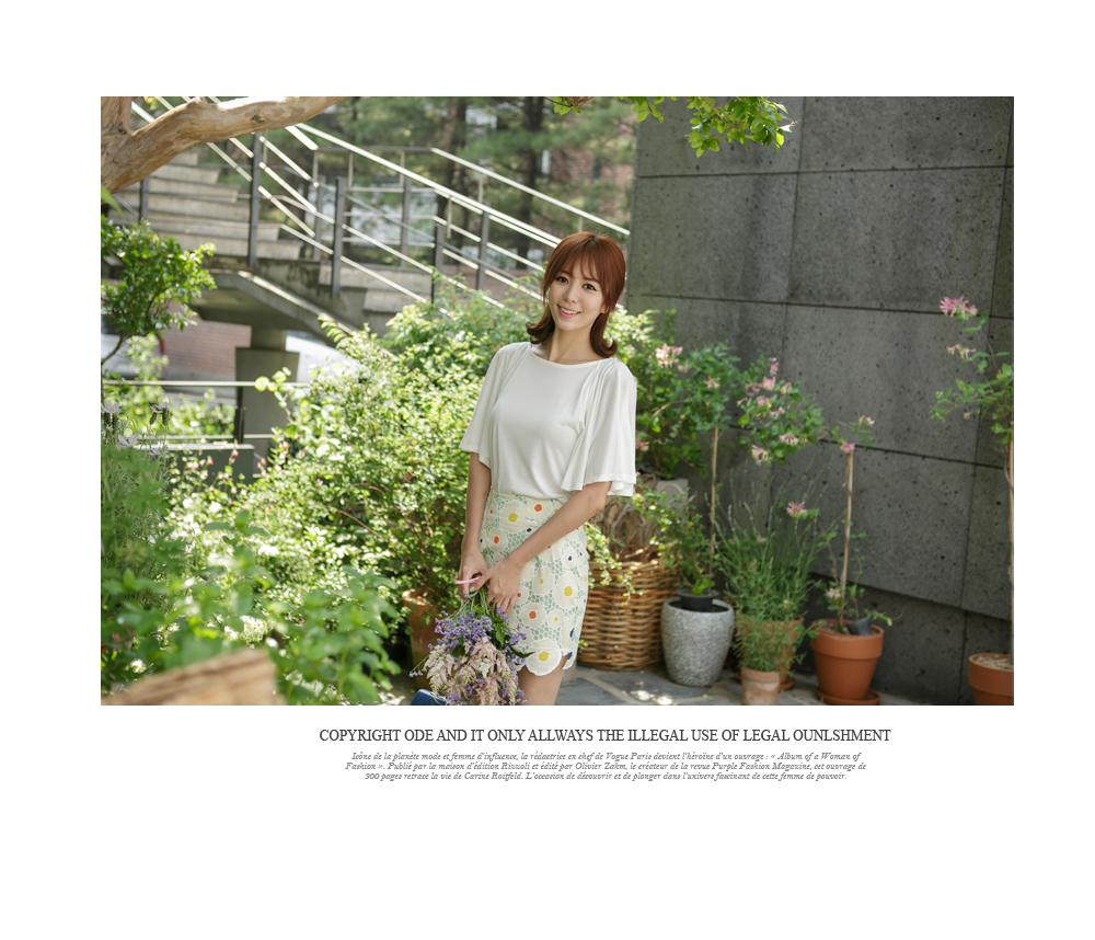 [민들레 레이스 스커트] My Classy Style, ODE