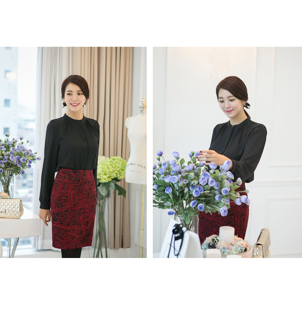 [유니크 드레드 스커트] My Classy Style, ODE