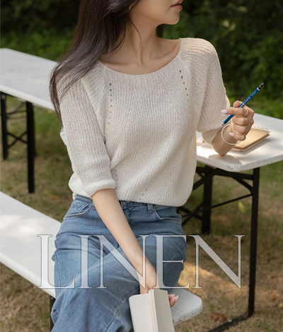 린넨을 입는 시간🍃